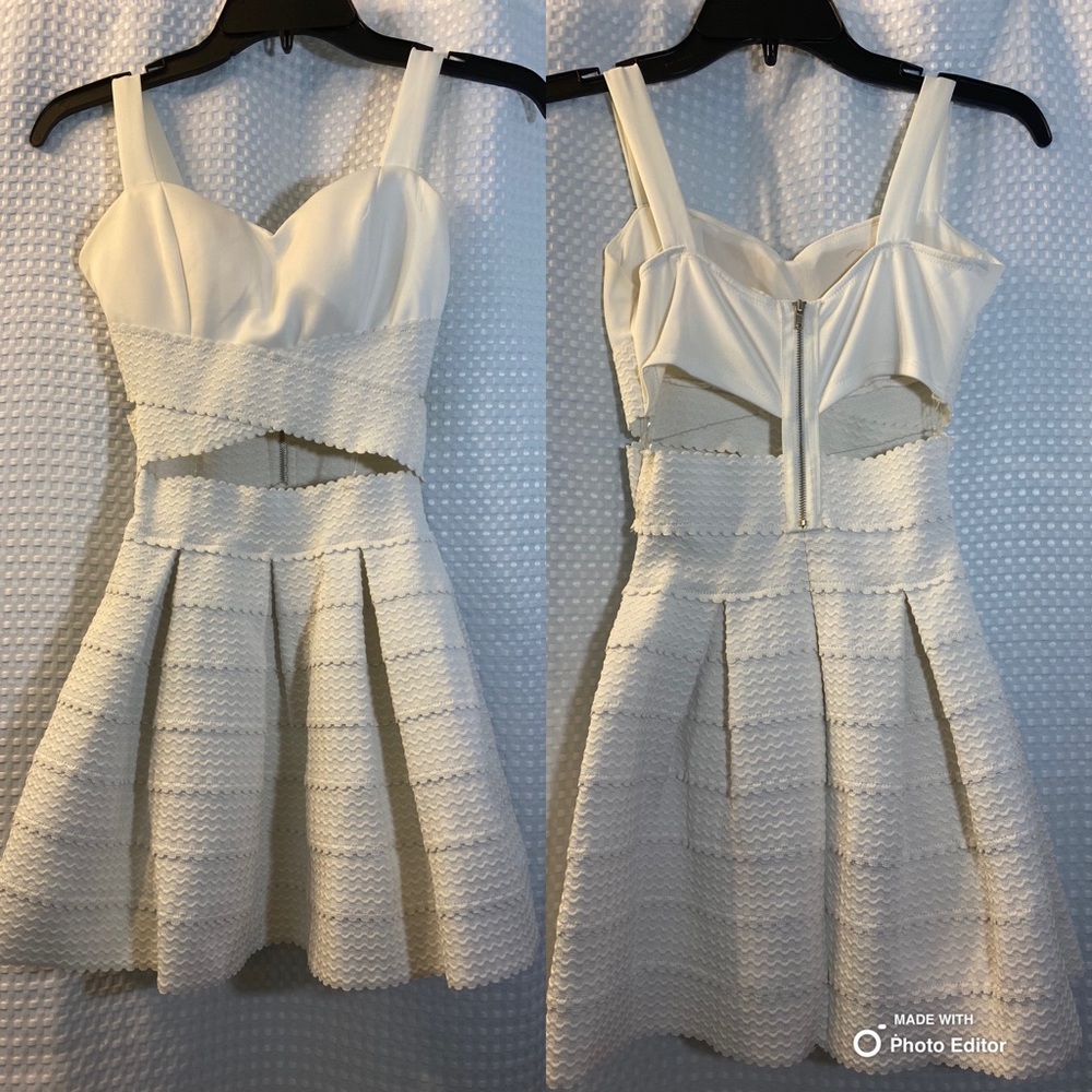 Ivory color dress